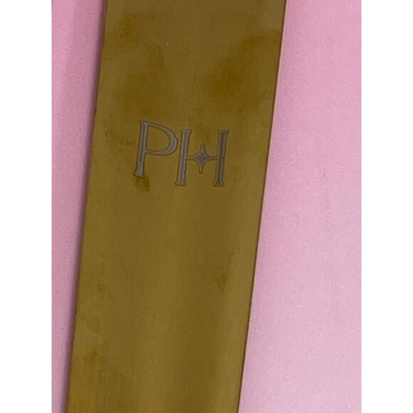 Paris Hilton 2-Piece Tool Set Gold Solid Spoon & Slotted Turner Stainless Steel - Picture 3 of 5